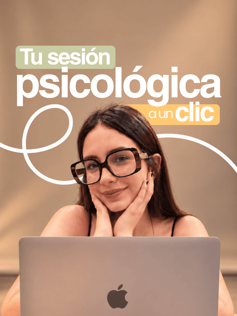 Tu sesión psicológica a un clic